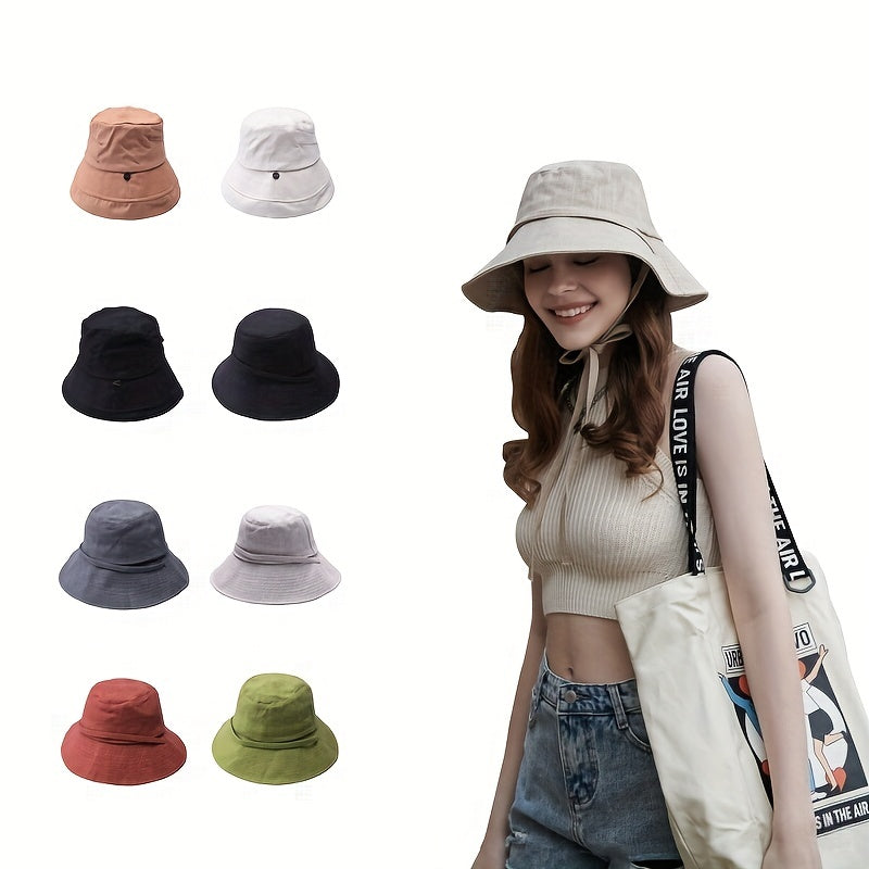 Women's Casual Bucket Hat Lightweight Sun Hat for Summer