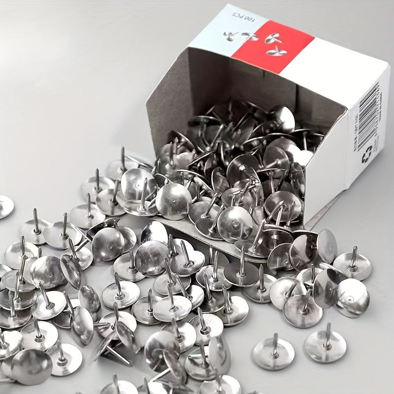 44pcs Boxed Pushpins Thumbtack Drawing By The Nail Creative Tack Tack Pin Metal