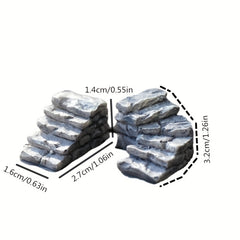 Mini Stone Steps Road Staircase Figurine Craft DIY Fairy Garden Accessories