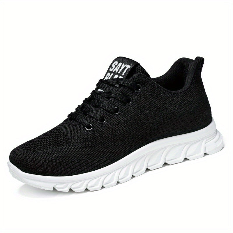 Thick Sole Shock Absorption Mesh Breathable Running Shoes