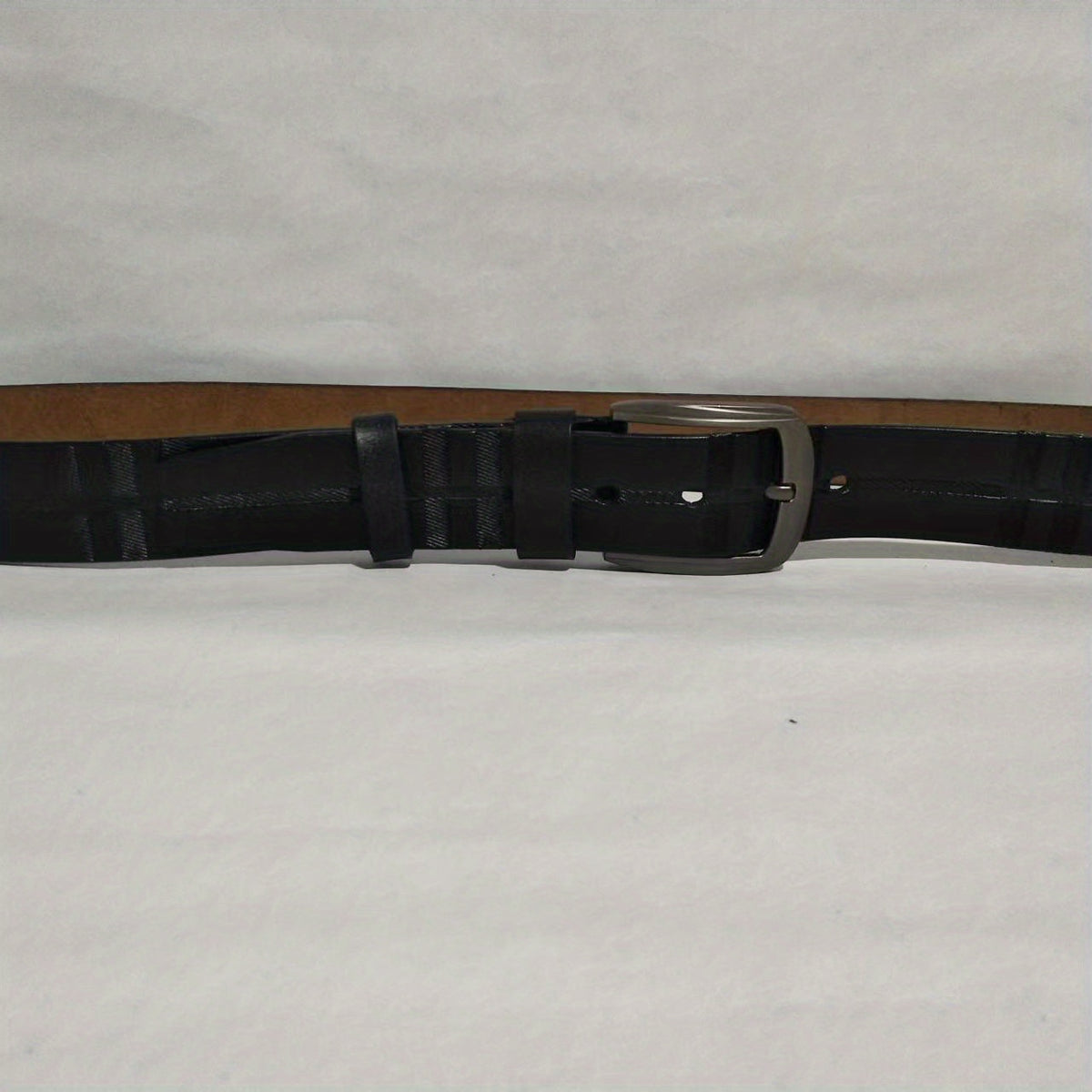 Men's Leather Belt Pin Buckle Waist Strap Casual Jeans Belt