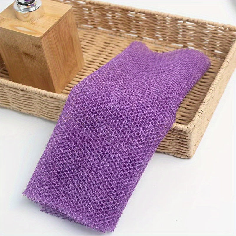 3 pc Exfoliating African Net Bath Sponge for Soft Skin Scrubbing