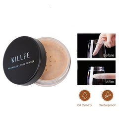 Long Lasting Control Loose Face Powder Translucent Matte Finishing