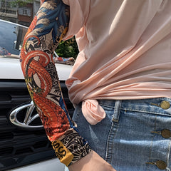 1PC Tattoo Sleeves Arm Sleeves Sun Protection Man Unisex
