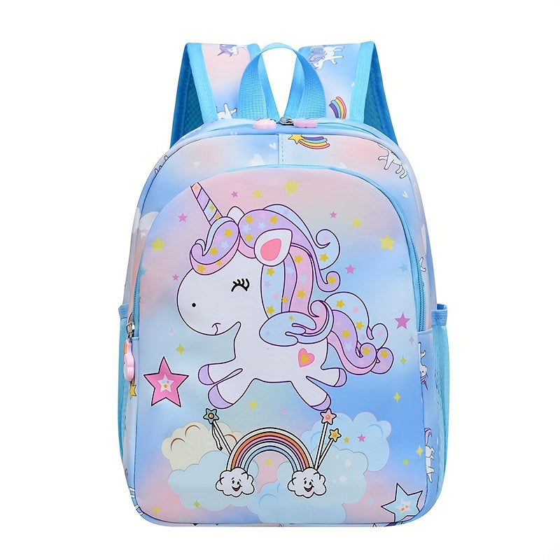 Children's Fantasy Princess Backpack With Side Net Pocket