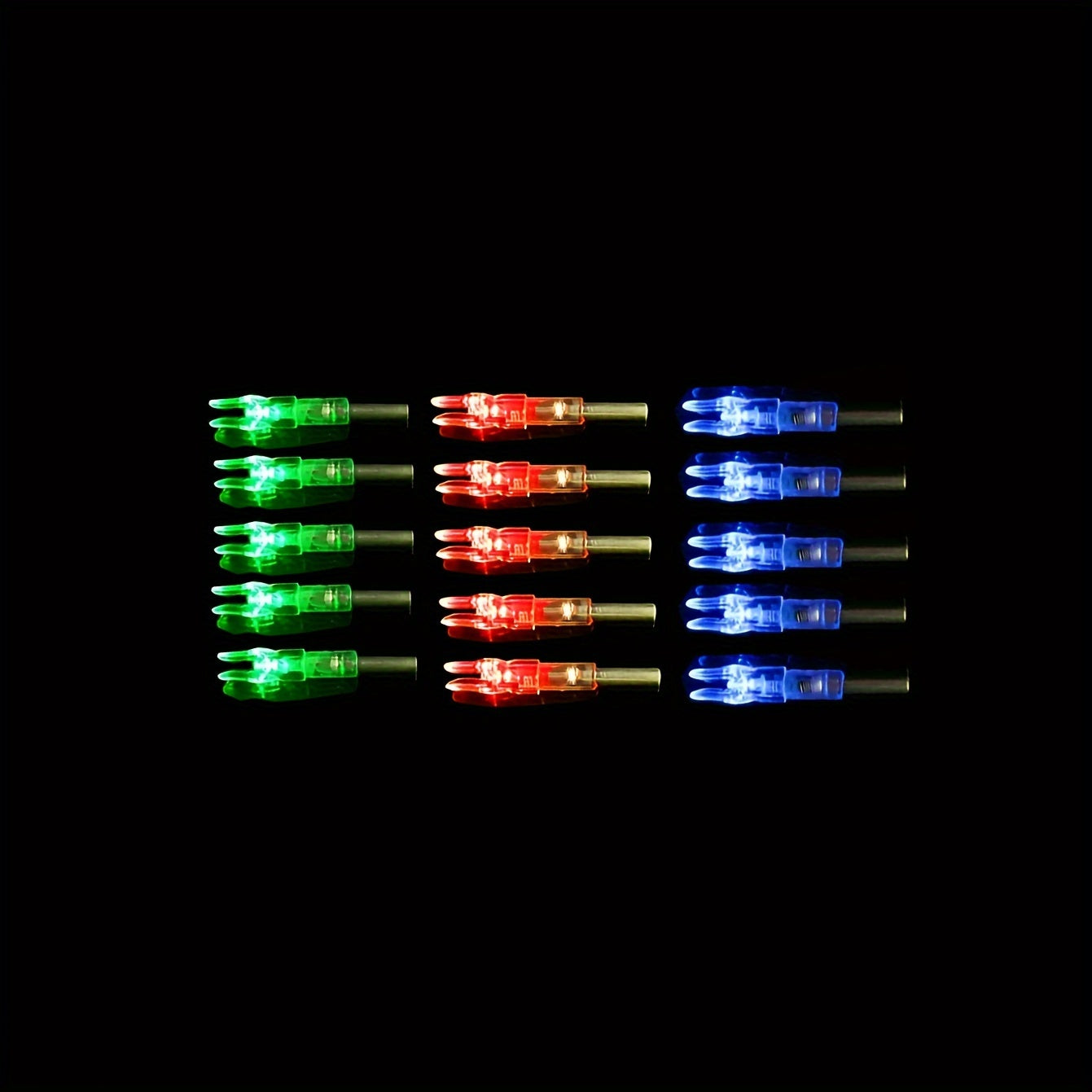 5pcs Lighted Arrow Nock For 0.244in Shaft Archery Accessory