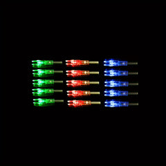 5pcs Lighted Arrow Nock For 0.244in Shaft Archery Accessory