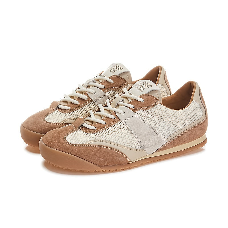 Women's Mesh Breathable Flat Shoes Soft Non-slip Sneakers