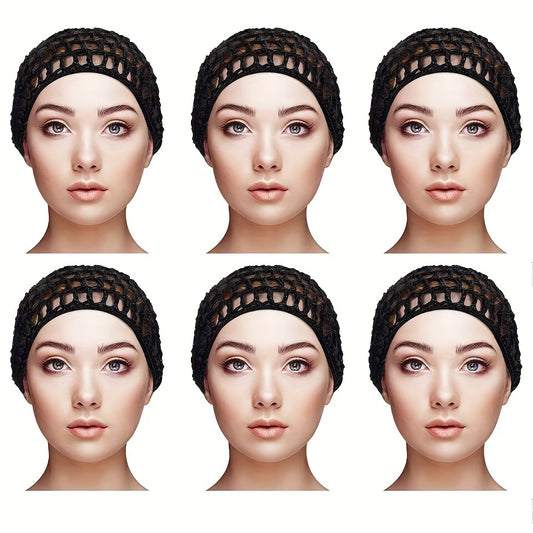 Women Meshy Snood Net Head Cover Hair Clip Nurse Attendants Hair Accessories