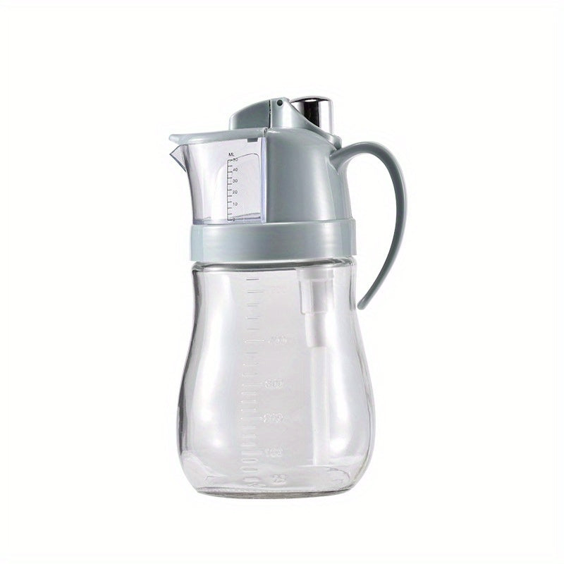 Glass Measuring Pourer Bottle for Kitchen Seasoning Storage