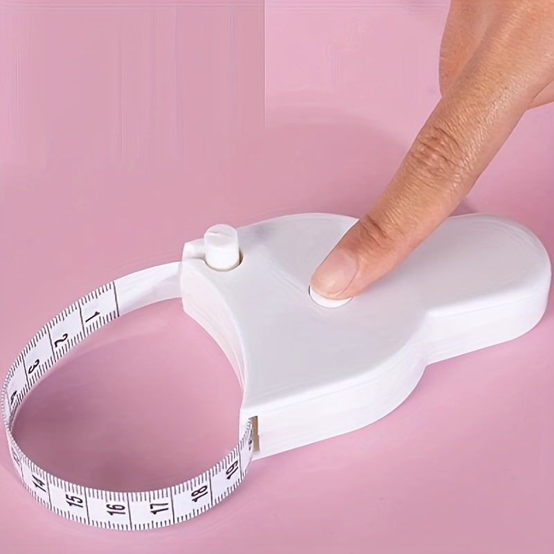 Flexible Fitness Ruler with Handle & Circumference Measuring