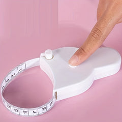 Flexible Fitness Ruler with Handle & Circumference Measuring