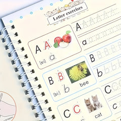 4pcs Handwriting Practice Books with Pen & Paper