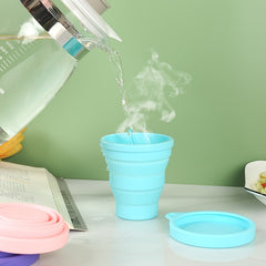 Portable Collapsible Silicone Cup On the Go
