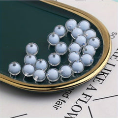 10pcs 12mm Acrylic Inner Round Beads DIY Jewelry Accessories