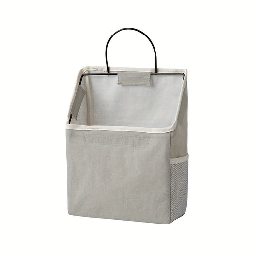 Bedroom Storage Hanging Bag Wall Fabric Desktop Linen Storage Bag