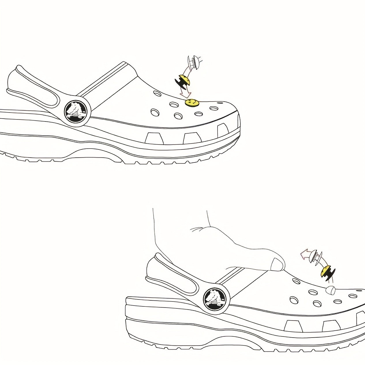 10pcs Astronaut Shoe Charm PVC Decorations for Boys and Girls