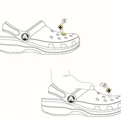 10pcs Astronaut Shoe Charm PVC Decorations for Boys and Girls