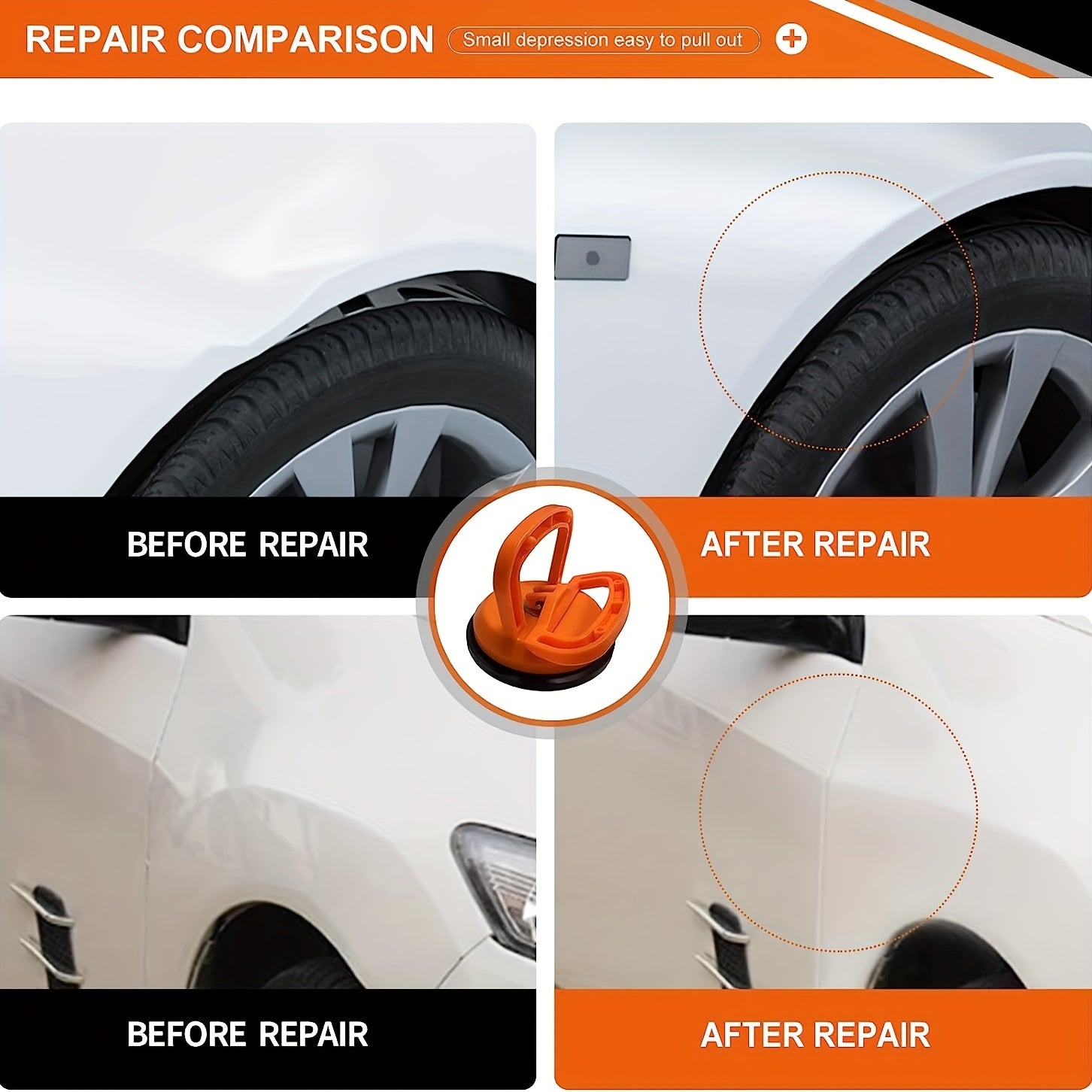 Car Dent Puller Strong Suction Cup Repair Handle Lifter