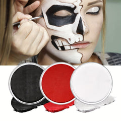 Professional Face & Body Paint Kit Special Effects Makeup for Halloween 3x30g