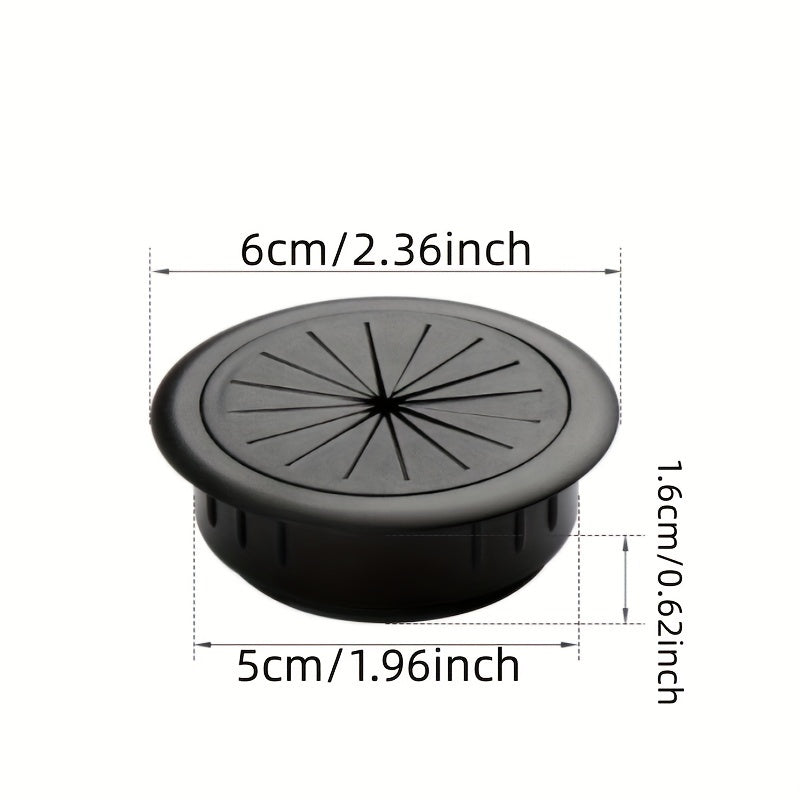 Circular Wire Box Furniture Cabinet Wiring Box Computer Desk Wiring Box