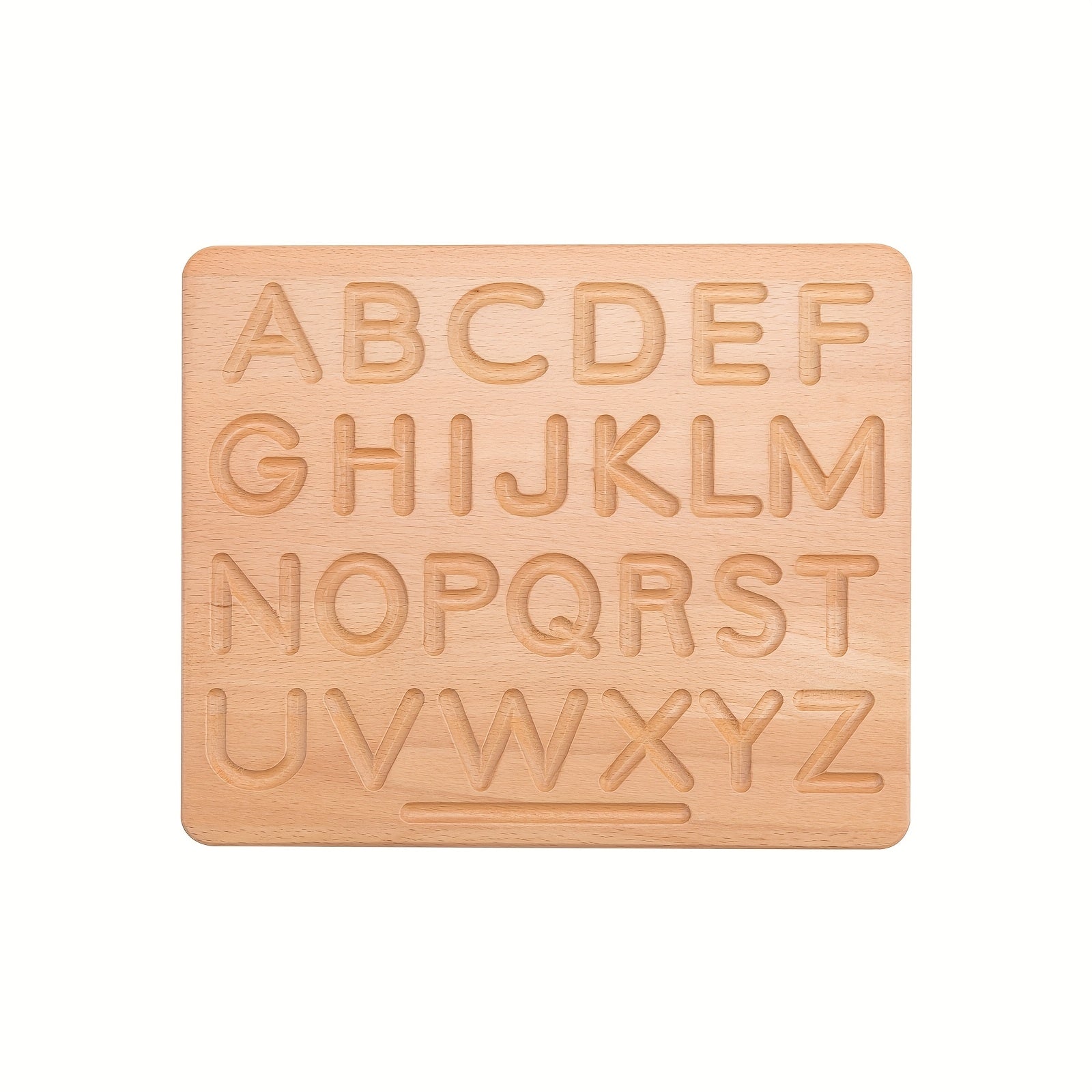 Wooden Alphabet Tracing Board - Improve Writing Skills - Ideal Gift