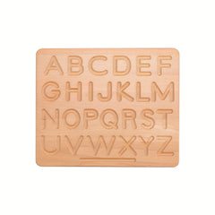 Wooden Alphabet Tracing Board - Improve Writing Skills - Ideal Gift