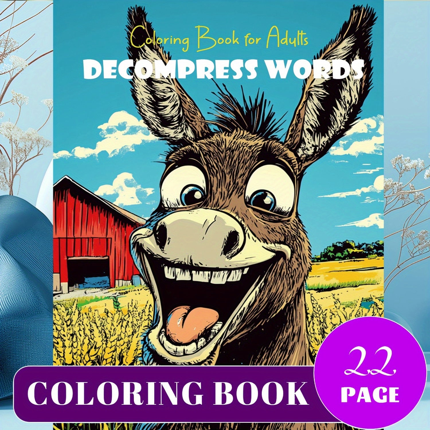 Animal Designs Coloring Book for Ages 14+