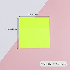 Transparent Adhesive Stickers Daily Memo Sticker For Students