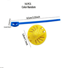 Mini Pull Ruler Gyro Classic Retro Zip Ruler Spinning Tops - Random