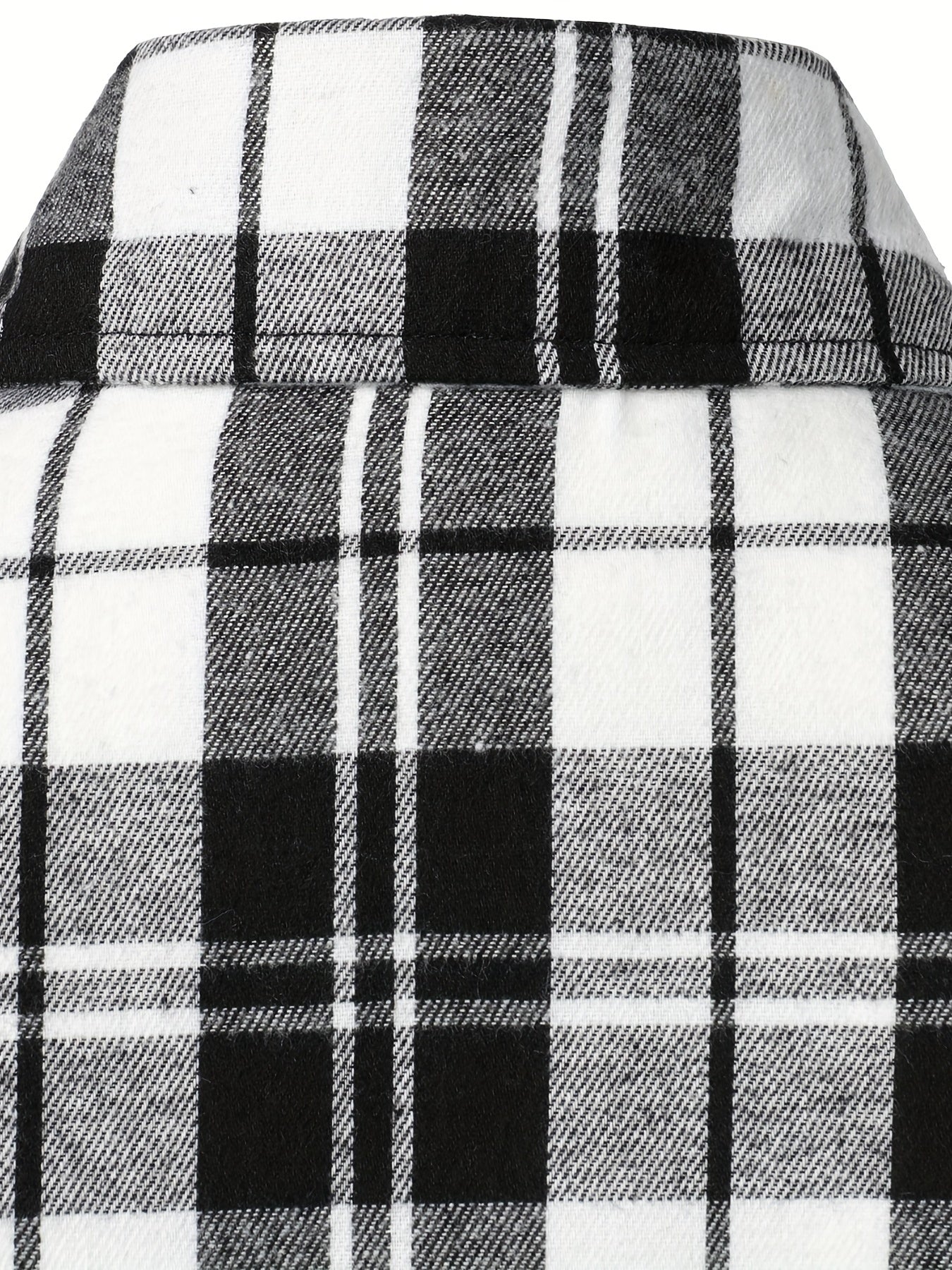 Plaid Long Sleeve Shirt Outdoor Casual Loose Shirt