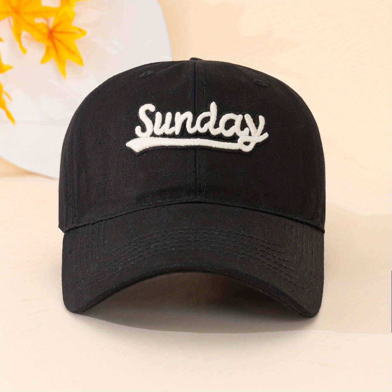 Adjustable Unisex Baseball Cap with Embroidery