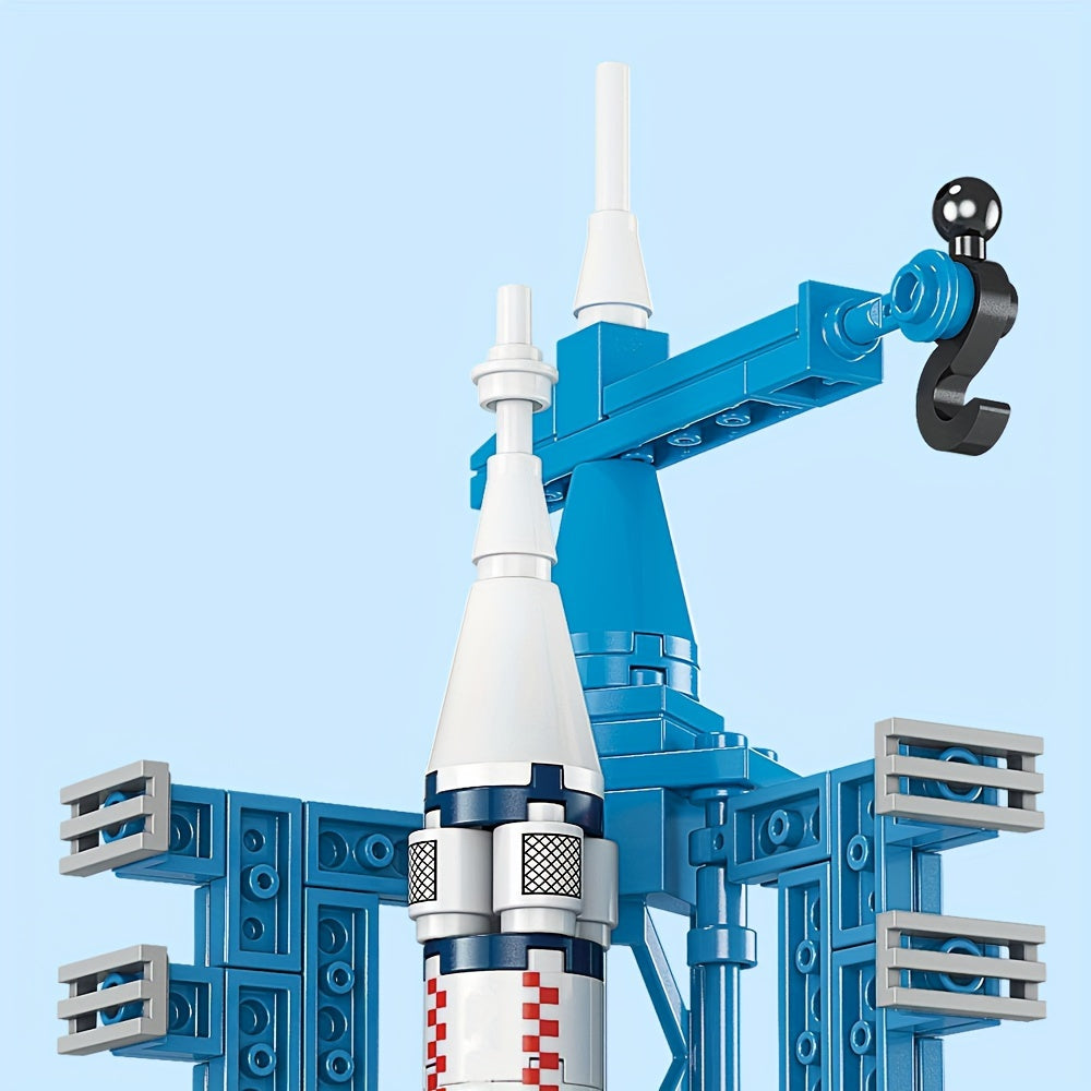 Space Rocket Building Blocks Rocket Model Assembled Building Block Toys