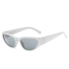 Futuristic Shield Sunglasses Dark Lens Goggles Y2K Sun Glasses