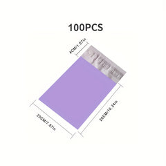 50pcs Purple Mailer Bags Self-seal Mailing Express Bag Envelope Packaging