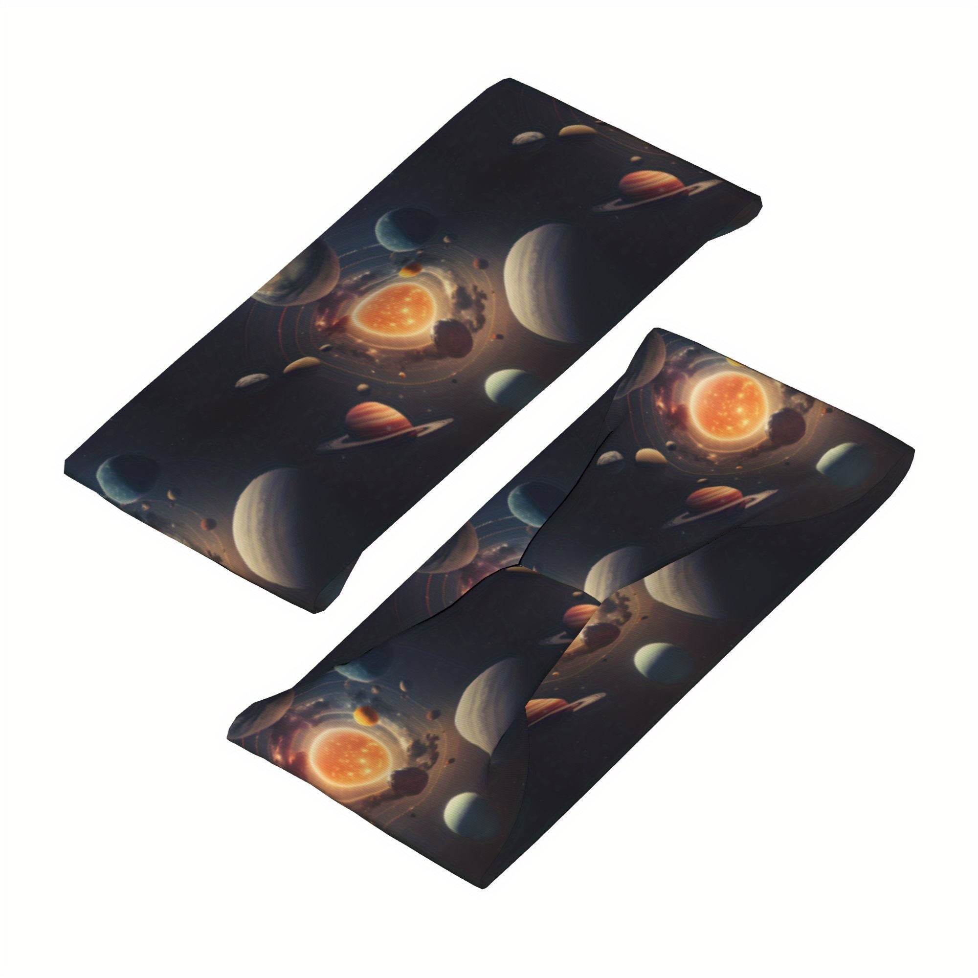 Galactic Inspired Unisex Sports Headband Sweat Wicking Polyester