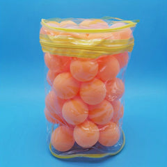 50-pack High Elasticity Table Tennis Balls in Convenient Packaging