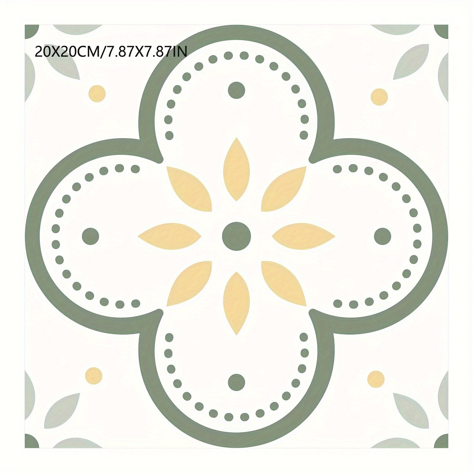 10pcs Non-slip Floor Stickers Waterproof Kitchen Bathroom Floor Stickers