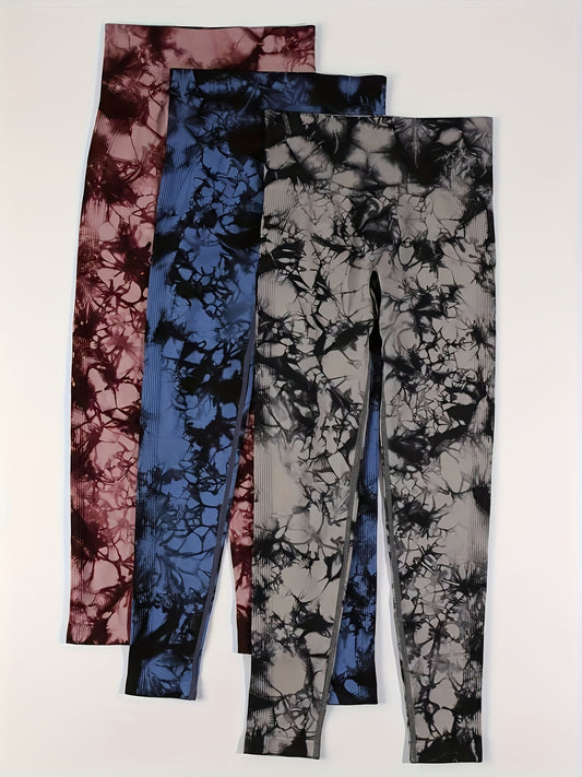 Tie Dye Quick Dry Yoga Pants Women's Activewear