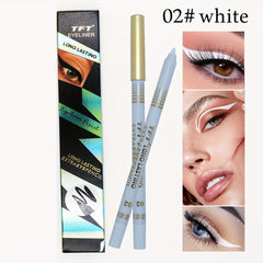 Coffee Eyeliner Pen Waterproof Smudge Proof Long-Lasting