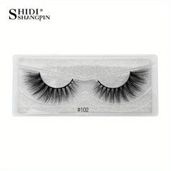 Soft & Fluffy 3D False Eyelashes for a Natural Look