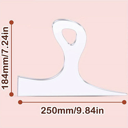 1pc Acrylic Router Template for Cutting Board, Kitchen Home Use