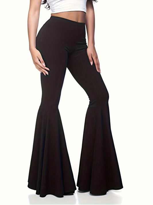 Flared Yoga Pants Butt Lifting Fitness Sports Bell Bottom Pants Women's Activewe