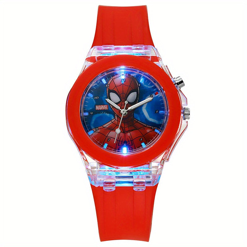 Silicone Quartz Watch with Luminous Display for Women