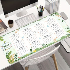 Cartoon Anime Mouse Pad Calendar Waterproof Anti-Slip Spring Style