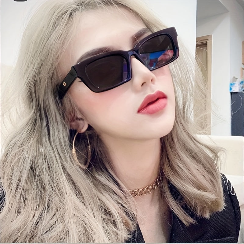 Retro Square Sunglasses Men Women UV400 Sun Shades Glasses