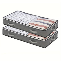 4pcs Clothing Quilt Storage Bag Under Bed Sorting Bag