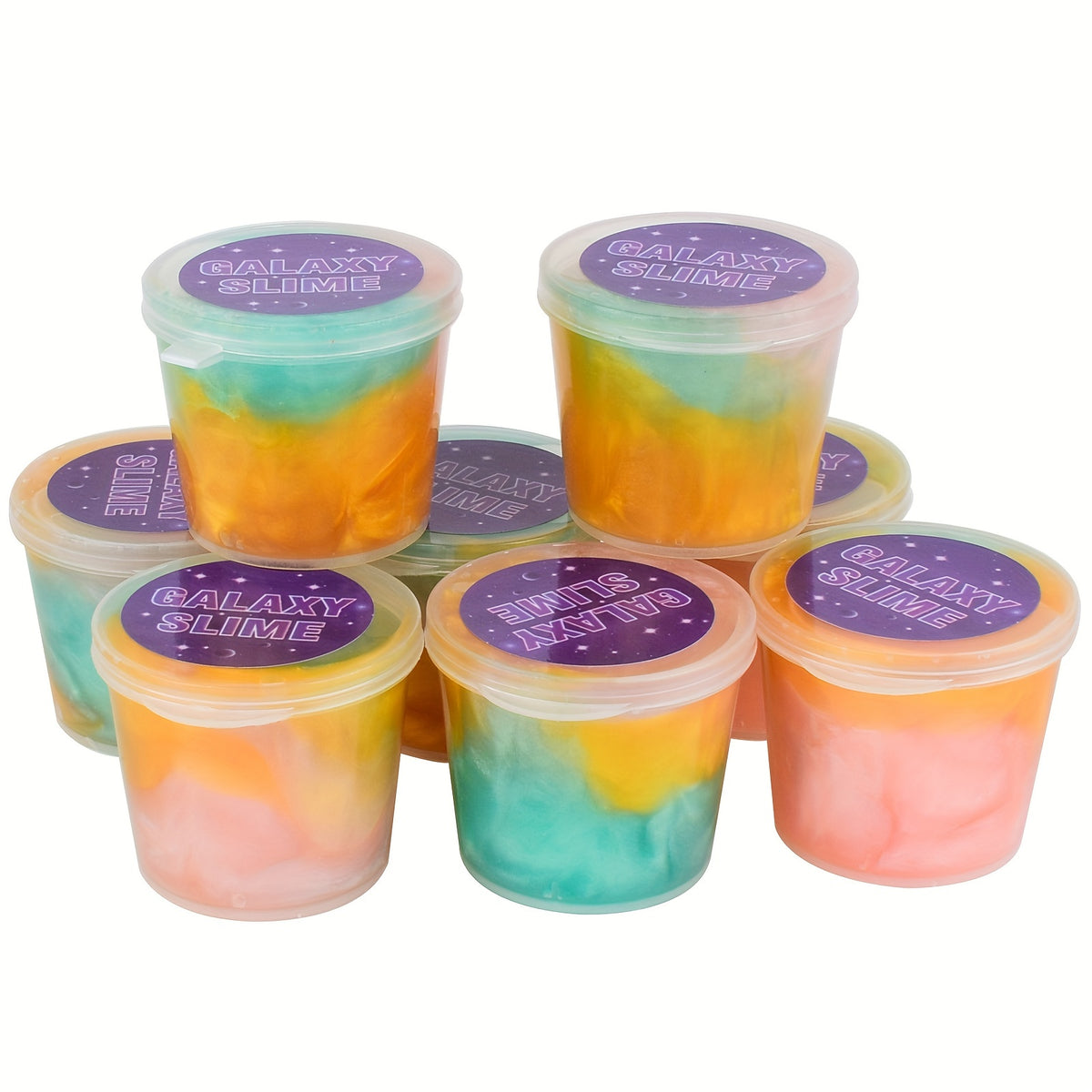 Tricolor Slime Non Sticky Soft Putty Toy For Boys Girls Anxiety And Stress Relie