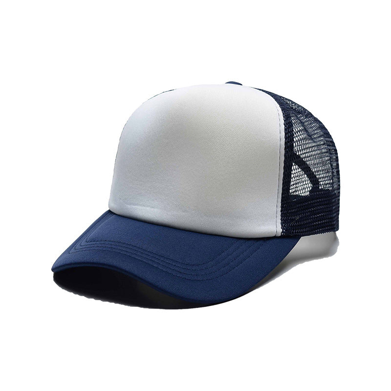 Candy Baseball Cap Mesh Trucker Hat Women Adjustable Sun Hat
