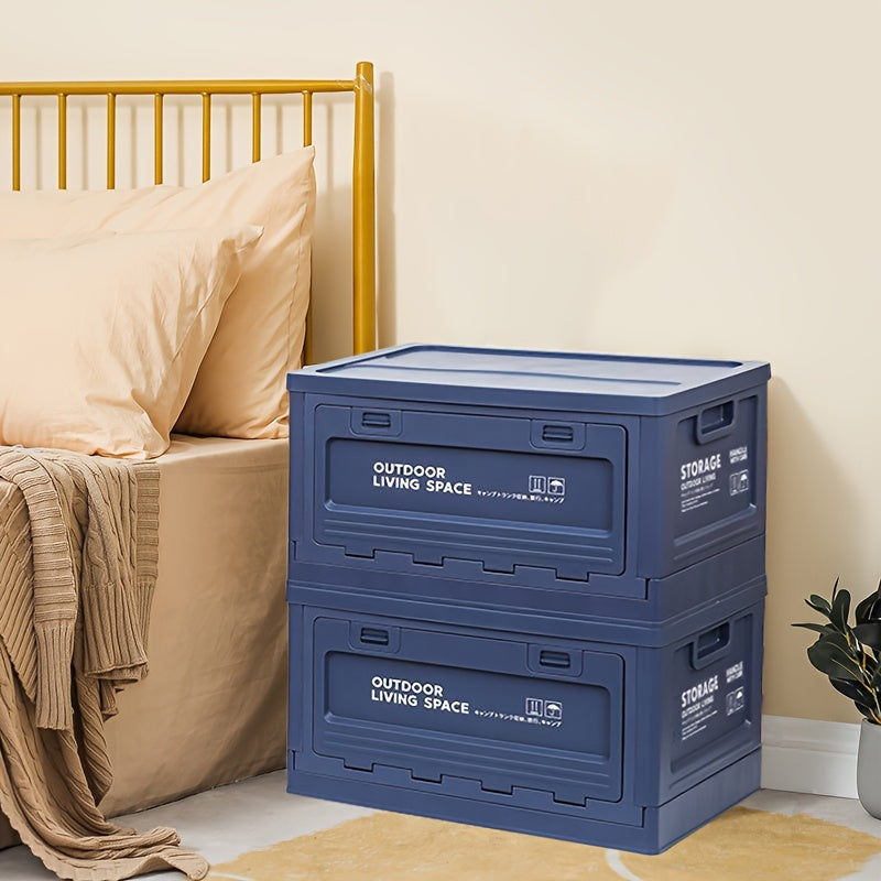 50L Storage Bin Camping Outdoor Box Folding Car Trunk Home Supplies